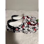 Crocs  Classic Clog Mickey and Friends Comic Print Black White Red Size M6/W8 Photo 3
