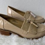 Nine West NWT Quimby oxfords loafers champagne tassel shoes 5.5 Photo 6