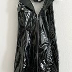 Leg Avenue Sprit Halloween Pat U Down Naughty Cop Black Vinyl Dress Costume S Photo 6