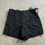 Old Navy  Linen Skort High-Waisted Wrap Blend Photo 2