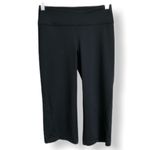 Z By Zella  Black Wide Leg Cropped Leggings Photo 1