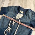 Current/Elliott Current Elliott The All Laced Up Civilian Denim Dress Photo 8