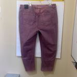 Lane Bryant 1094741 Lavender Girlfriend Cropped JEANS $70 NWT 16 Photo 1