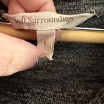 Soft Surroundings | Cowl Neck Waffle Back Pullover Sweatshirt | Size L Photo 3