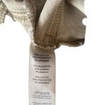 Chico's Cream Pull On Cotton Blend Capri Cropped Stretch Leggings Women Sz 2 Photo 9
