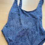 We Wore What Revolve Balconette Denim One Piece Swimsuit Size Medium X1236 Photo 5