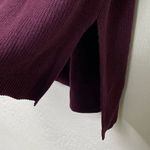 J. Jill Burgundy Red Knit Long Button Up Duster Cardigan Sweater Size M Size M Photo 3