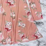 Rue 21 Long Sleeve Dress Shift Floral Knee Length Pink Women M Summer Boho Preppy Photo 3