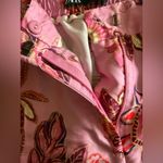 ZARA CROPPED FLORAL PRINT TROUSERS MULTICOLOURED SIZE M Photo 6