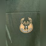 Milwaukee Bucks women’s mock turtle neck sweatshirt size‎ large Green Photo 3