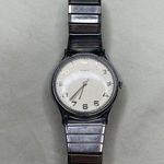 Timex  Watch Quartz Women  Silver Tone Stretch Band Needs Battery Photo 6
