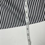 Casual Nights 3X Plus Size Black White Seersucker Zipper Maxi House Dress Robe Photo 7