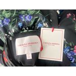 Carolina Herrera Floral Print Crossover Cutout Puff Sleeve Maxi Dress Gown 2 NWD Photo 12