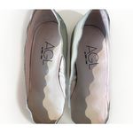 AGL Women's Angie L Wave Ballet Flats Beige Patent Leather Block Heel 36/6 Tan Photo 6