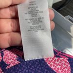 Quacker Factory  Navy and Red Floral Top Photo 4