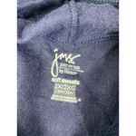 Just My Size Women's Navy Blue Hooded Sweater Photo 3