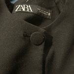 ZARA NWT  BLOGGERS FAVE BEADED AND CHAIN DETAIL POCKET BLAZER BLACK Photo 4