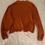 Nike  Orange Crewneck Top Photo 2