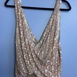 We The Free Free People  Your Twisted Tank Top in Tea Combo - Size XS Photo 0