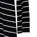 Old Navy Dress Size XS Black White Striped Womens Pullover LS Casual Comfortable Photo 2
