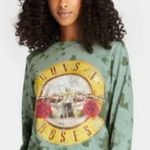 guns n' roses Guns N’ Roses Tie Dye Camo Graphic Long Sleeves Sweatshirt XXL # 1419 Photo 0
