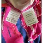 Lilly Pulitzer Georgia May Pull On Palazzo Pants Bomber Blue Plume Bloom XS Photo 4