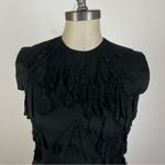 Robert Rodriguez  Black Ruffle Tank Top Photo 2