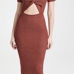 Naadam Reversible Cashmere Blend Ribbed Twist Dress Size XS NWT $325.00 Photo 15