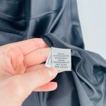 Eliza J  pleated side one shoulder black mini dress formal size 8 Photo 7