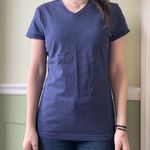 Danskin Now navy blue V neck top Photo 0