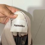 Nanushka Vinni Patchwork Vegan Leather Pants Brown Size XL LuxeTrousers Photo 9