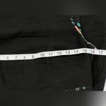 Kate Spade Black Cotton Tweed Floral Blossom Trim Fit & Flare Size 4 Photo 3