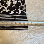 Rafaella  100% Linen Black White Floral‎ Tunic Top - Size Medium Photo 10