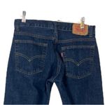 Levi's Levi’s Jeans 505 Regular Mid Rise Dark Wash Cotton Women’s Size 28 Photo 3