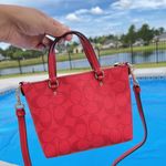 Coach Mini Gallery Crossbody In Signature Canvas Photo 2