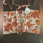 Free People  Intimately Halter/Bandeau Top.100% Cotton Floral.Size Med. Photo 7