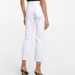 3X1 NYC Austin white high rise crop straight leg jeans 26 Photo 1