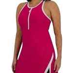 NWT Sage Collective Pink and White Dress size M. Shorts underneath! Sporty! Size M Photo 0