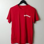 Urban Outfitters Deadmau5 DJ T Shirt Red Medium M Graphic Tee Short Sleeve 100% Cotton Solid Logo Photo 10
