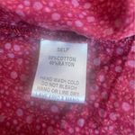 easel Smocked Floral Ruffle Mini Dress or Tunic Blouse Womens Small Photo 5