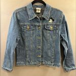 Disney store Mickey Mouse denim jacket size small women’s 90s Photo 0