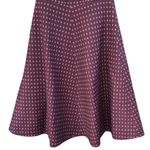 EUC Boden British Tweed by MOON Wool Blend Polka Dot Circle Skirt Dress Size 6 Photo 4