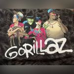 Gildan Gorillaz Black Tie Dye Band Tee Shirt Photo 1