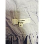 SAUNDERS Light Purple One Shoulder Sleeveless Poplin Maxi Dress Size 10 Photo 5