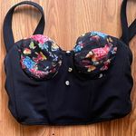 Black bodice for sale. Small. Very cute. Great with jeans. Photo 0