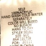 Coco Love chevron print coral and white cardigan White Size L Photo 4