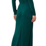 Zac Posen Off Shoulder Wrapped Around Gown in Green, Size US 6 Photo 2