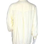 Sundance Shirt Womens Small Ivory Floral Embroidered Cowgirl Western Bohowestern Photo 3