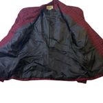 Giraffe Red Tweed Blazer Women's Size 8 Single Button Career Jacket VTG Photo 6
