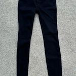 Anthropologie  Pilcro High Rise Skinny Jeans Black Sz 27 Tall Photo 0